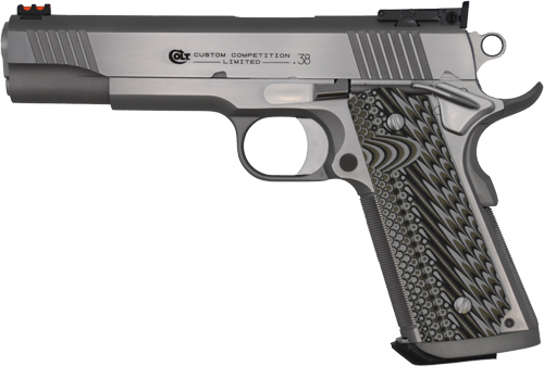Colt Mfg O1073CS 1911 Custom Competition 38 Super Caliber with 5\