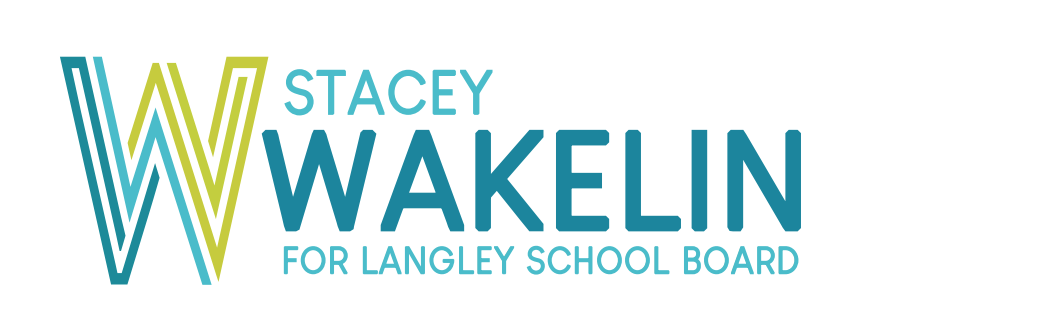 Stacey Wakelin for Langley School Board logo