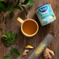 Super Herbal Immune+ Tea - Peppermint & Ginger with zinc and vitamin D from Tetley
