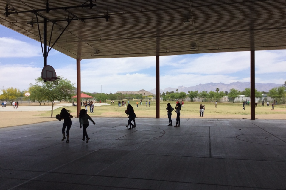 Basketball/Outdoor Area