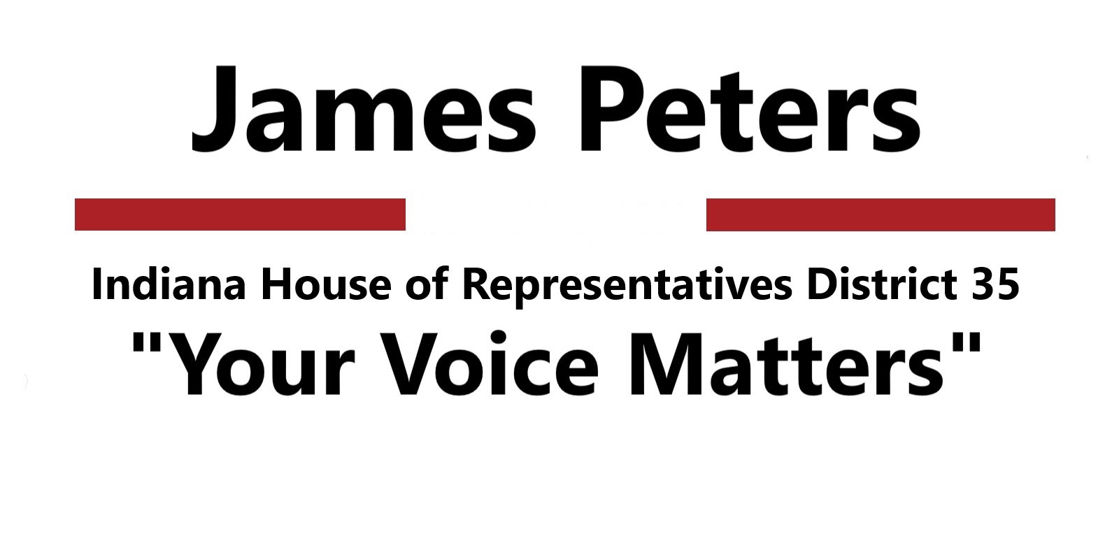James Peters for State Rep 35th District James Peters for Congress