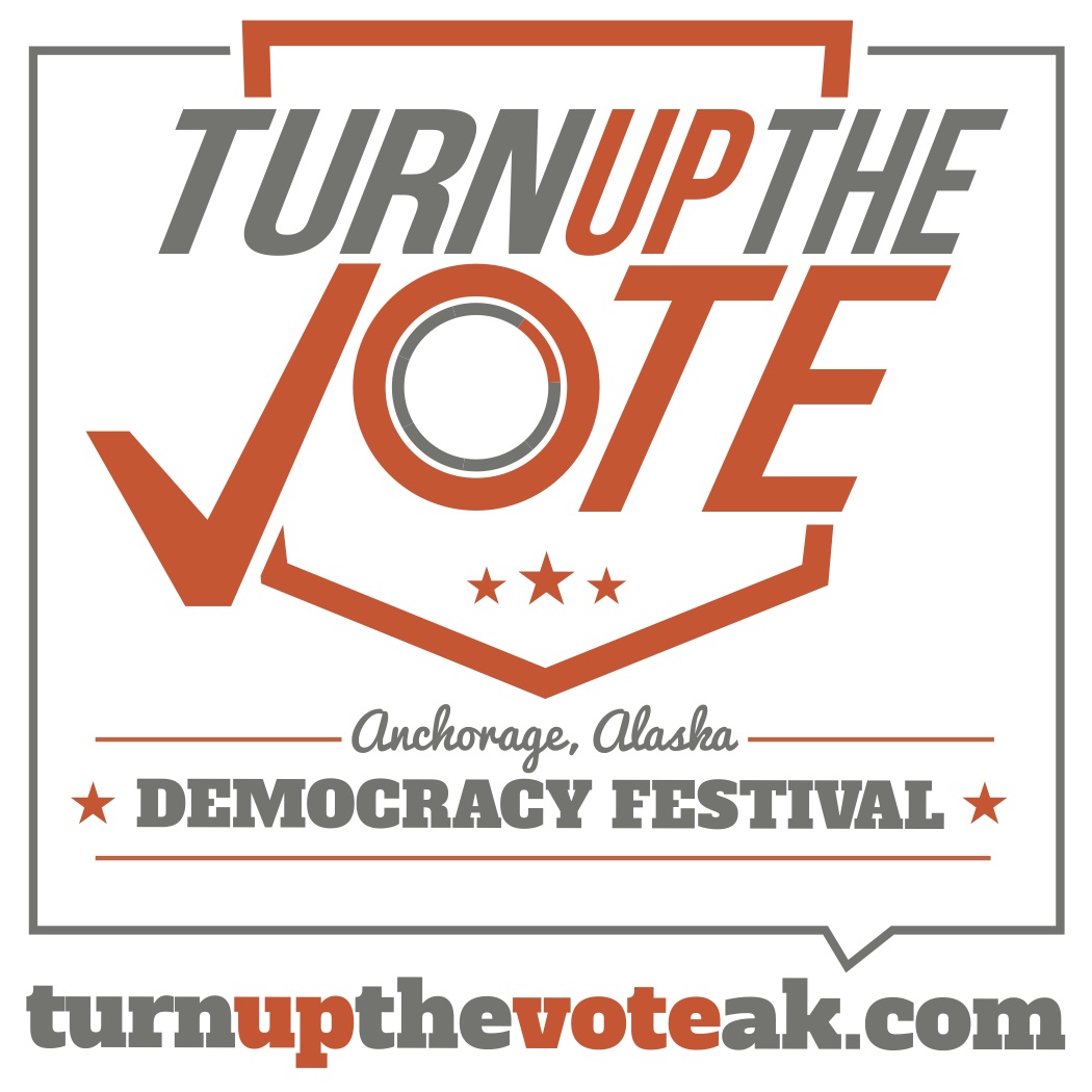 Turn Up The Vote Alaska logo