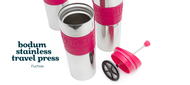 Bodum Stainless Travel Press from DAVIDsTEA