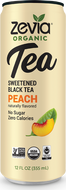 Zevia Organic Sweetened Black Tea Peach from Zevia