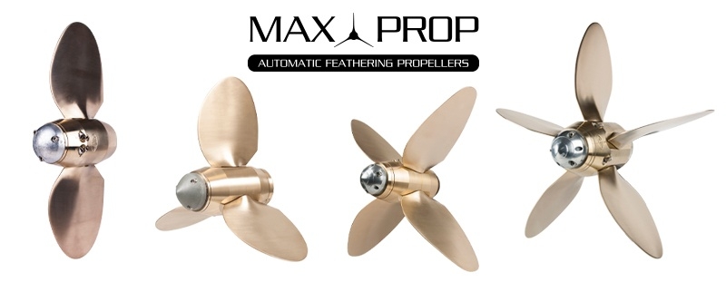 Max-Prop feathering propellers