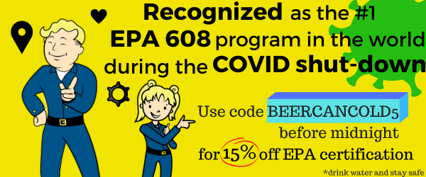 EPA 608 Certification Facts