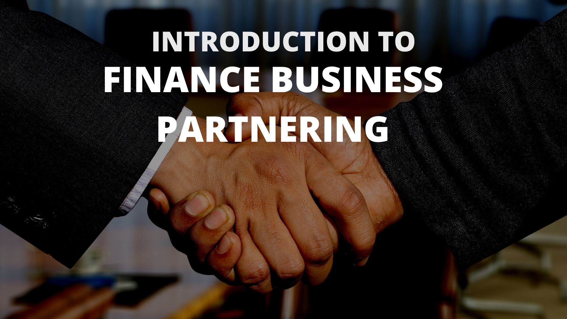 INTRODUCTION TO FINANCE BUSINESS PARTNERING | Train4Corp