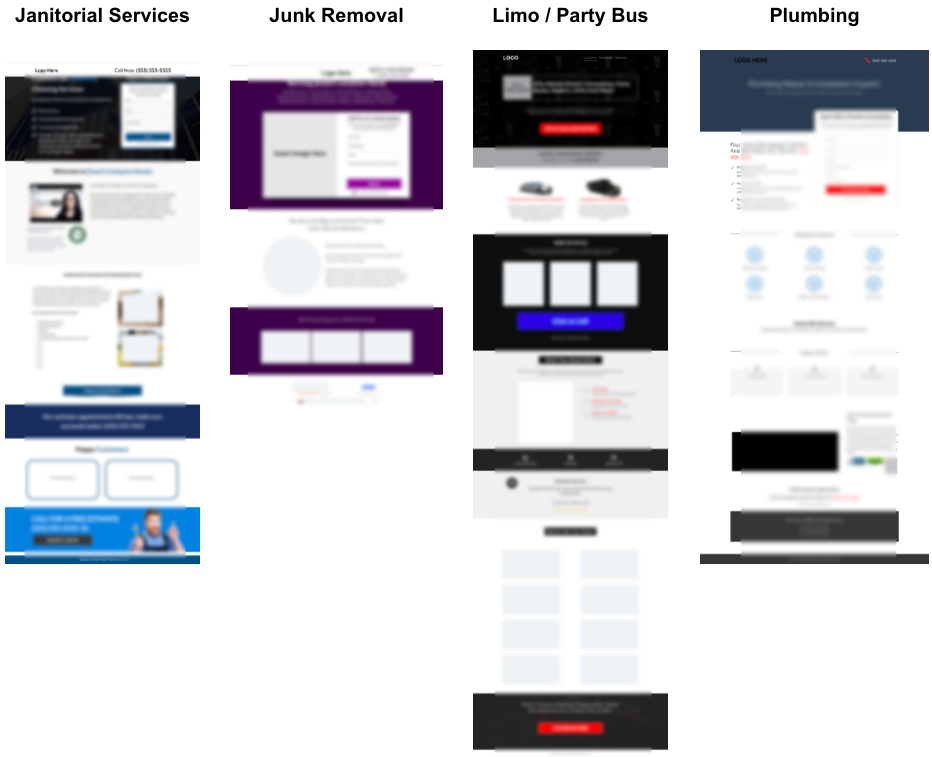 Niche Landing Pages