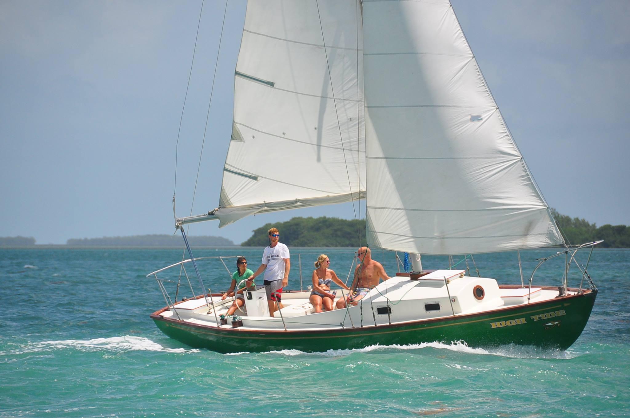 1.5hr Key West Harbor Day Sail with Sunset Sail Key West - Miami