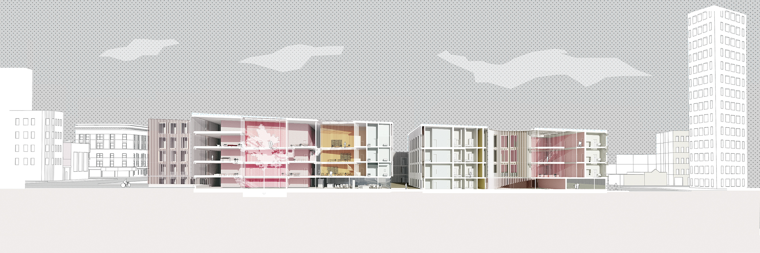 Section Drawing - Columbia GSAPP