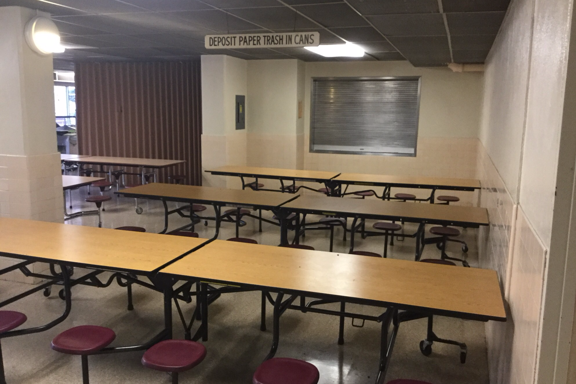 Cafeteria Dining Room