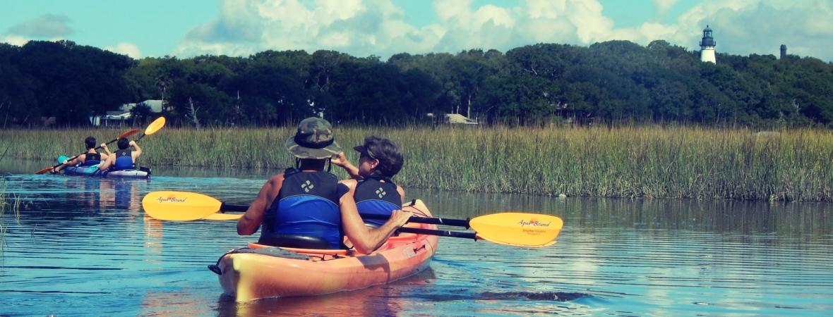 Kayaking at Big Talbot Island with Up the Creek Xpeditions - Jacksonville