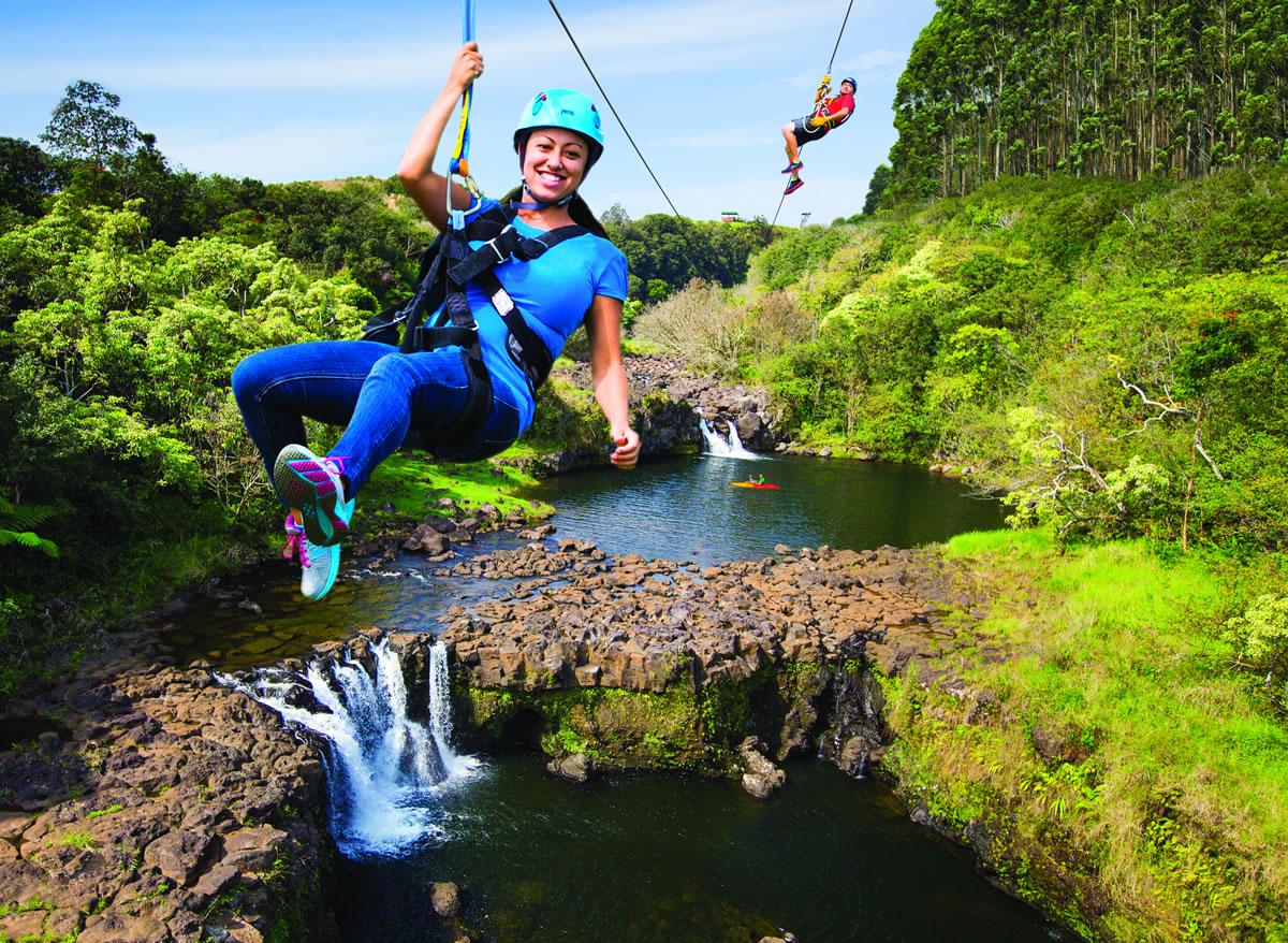 Umauma Falls 4-Line Zipline Tour photo 1