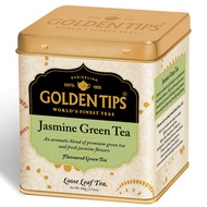 Jasmine Green Full leaf Tea Tin Can By Golden Tips Tea from Golden Tips Tea