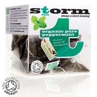 Pure Organic Peppermint Tea from Storm Tea