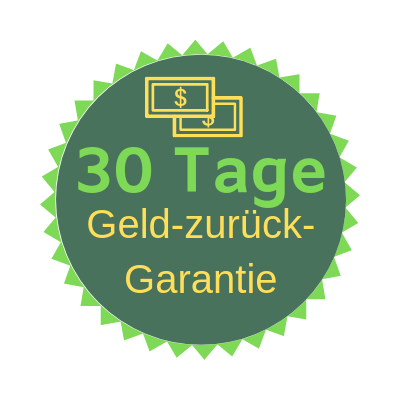 30 Tage Geld zurück Garantie