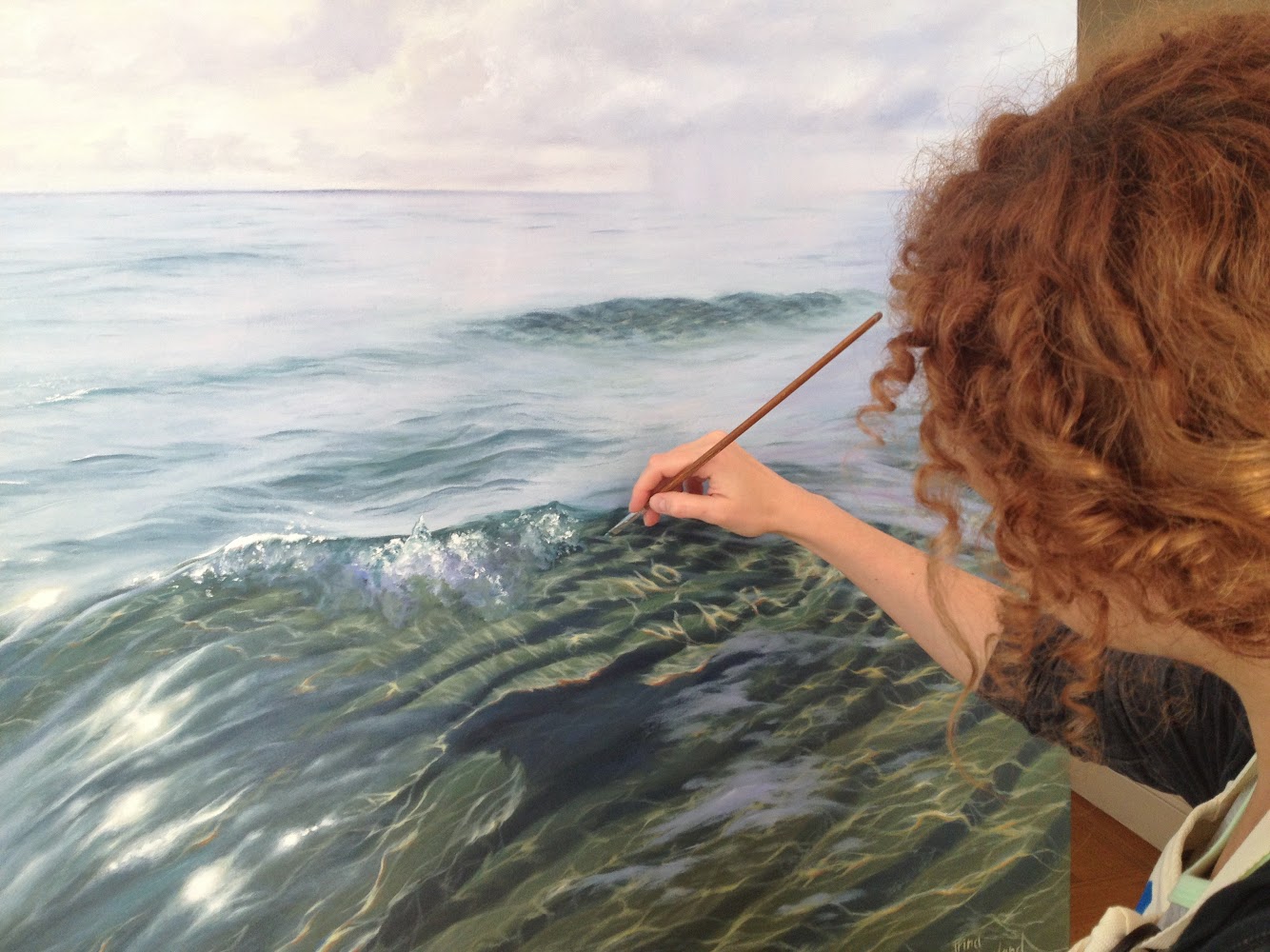 Irina  Cumberland, Ocean-taught artist​