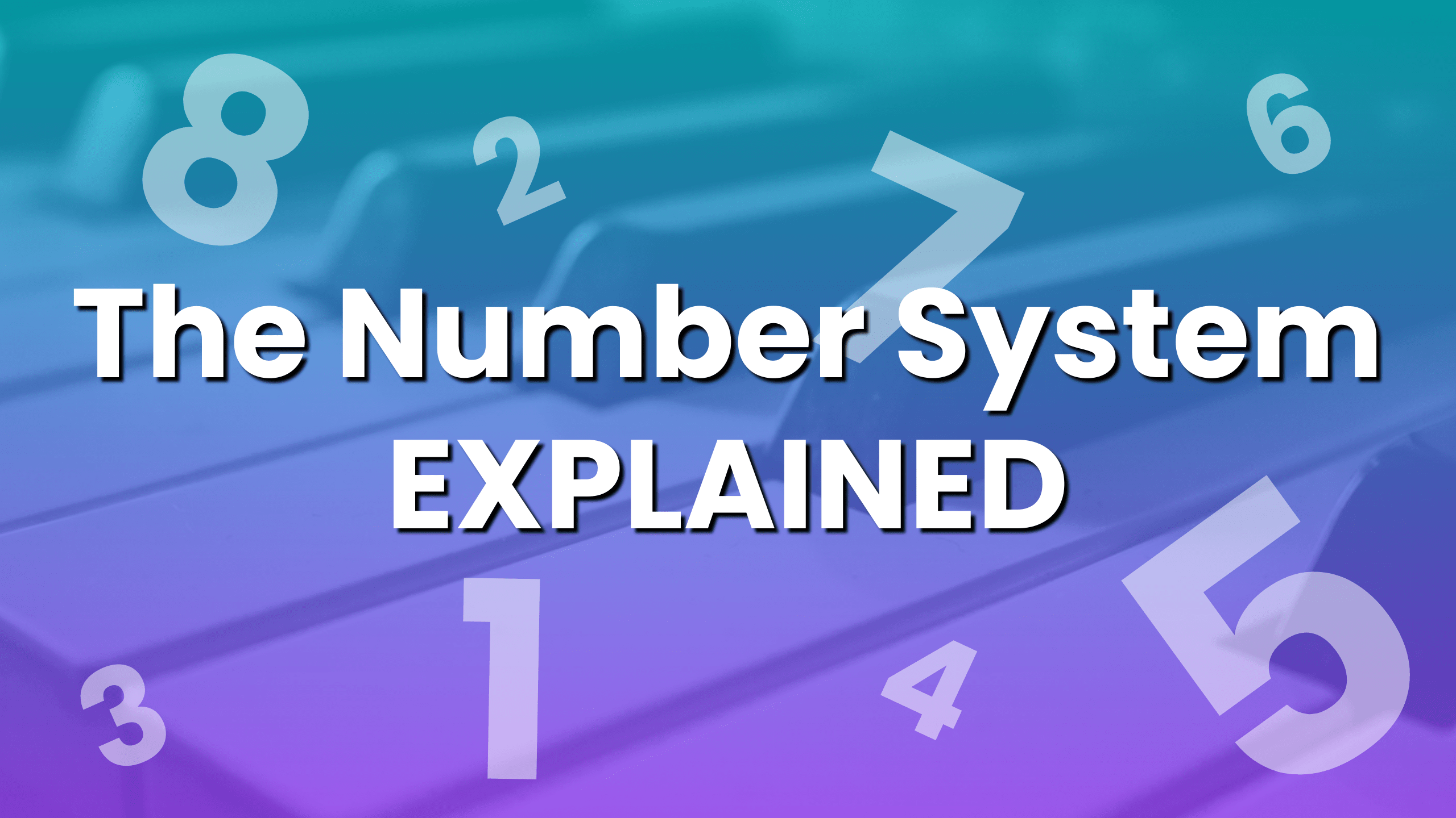 The number system db music academy