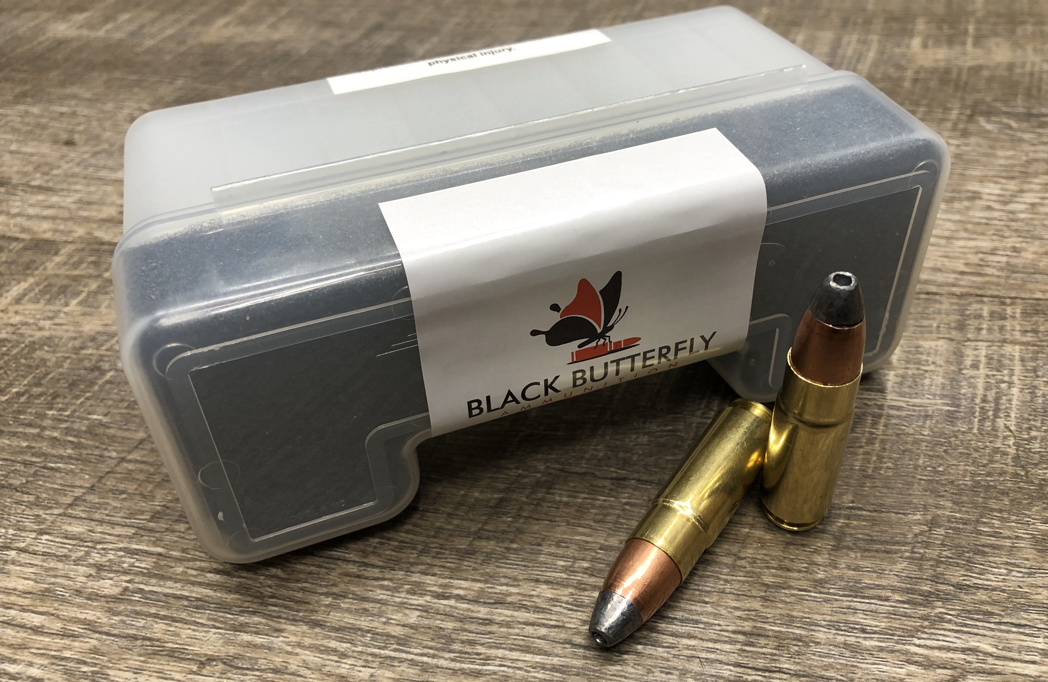 Black Butterfly Ammunition Premium DSeries, .458 500 gr, 20 Rounds, D500 HAWK JHP (1000