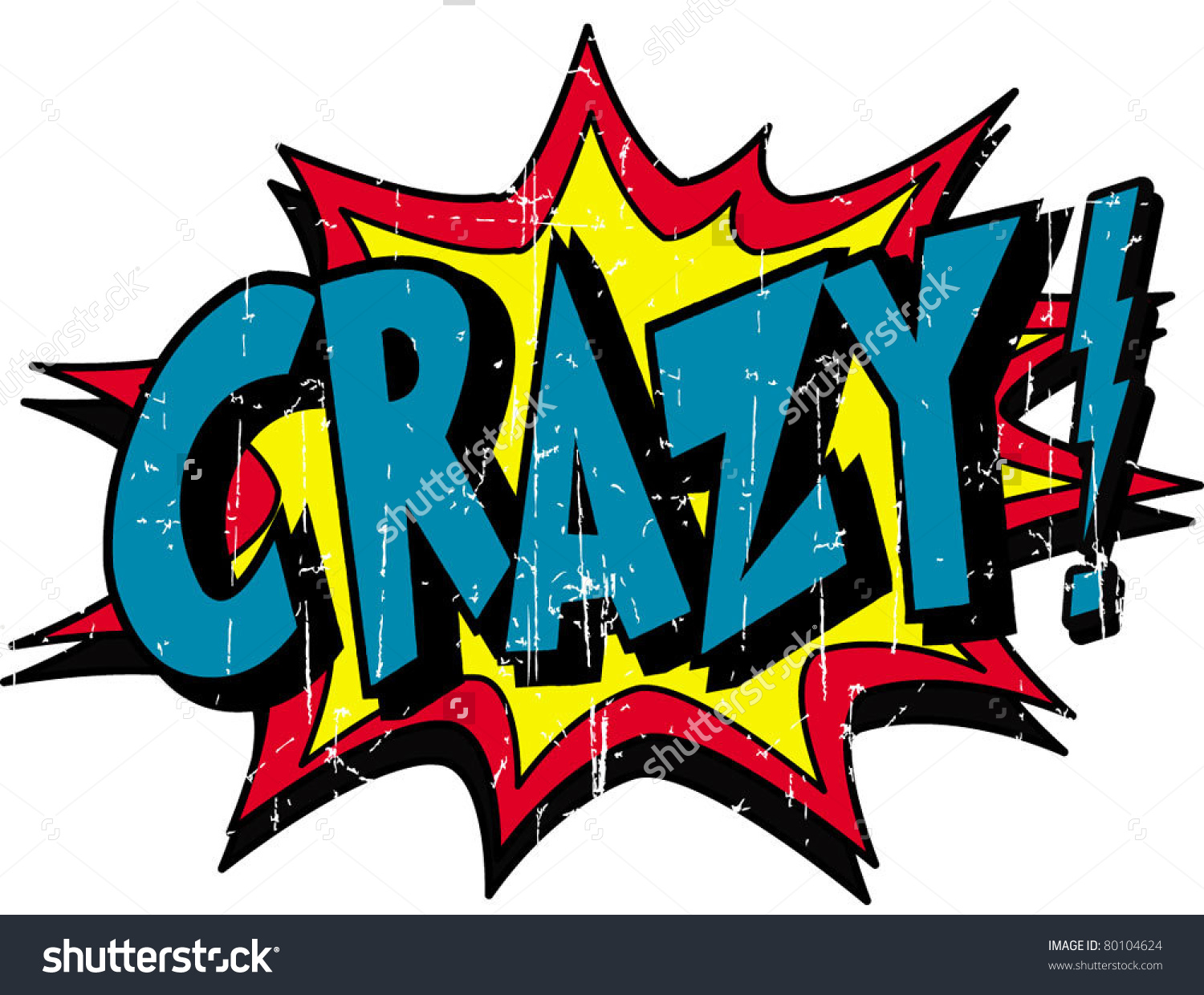 Crazy надпись