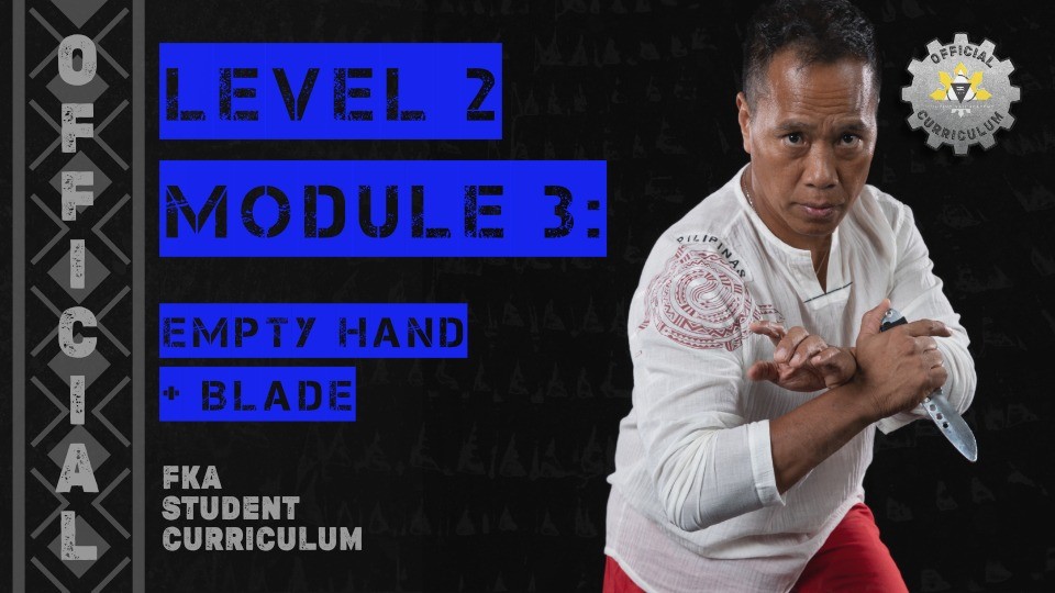 Product image for Official FKA Kali Combat Level 2: Module 3 Student Curriculum