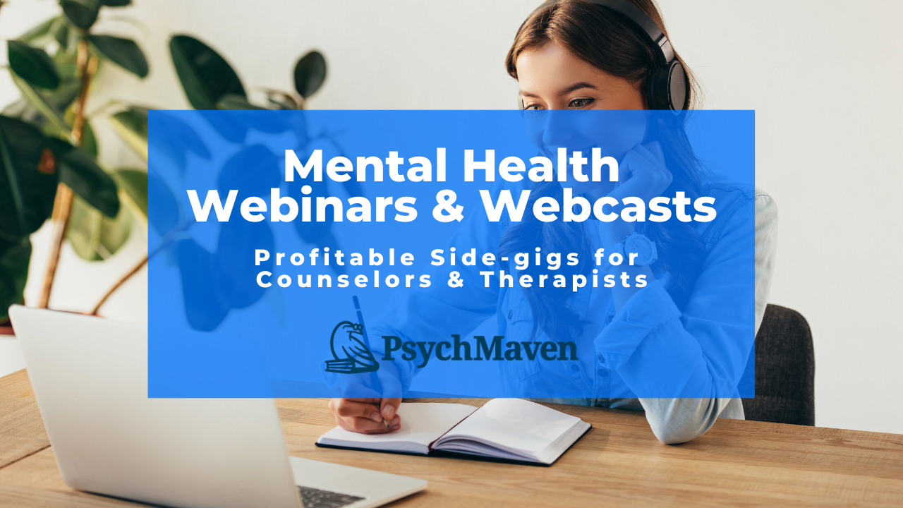 Mental Health Webinars & Webcasts PsychMaven