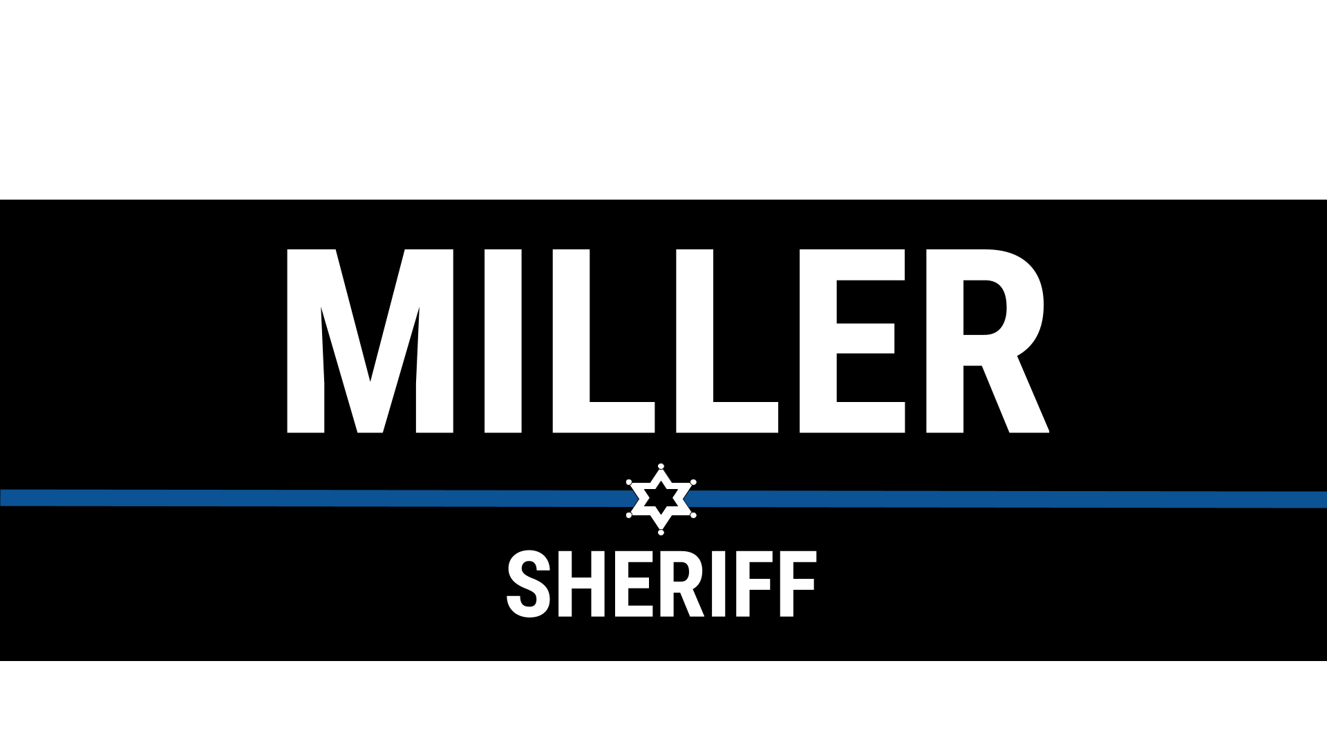 Ryan Miller: Committee to Elect for Sheriff logo