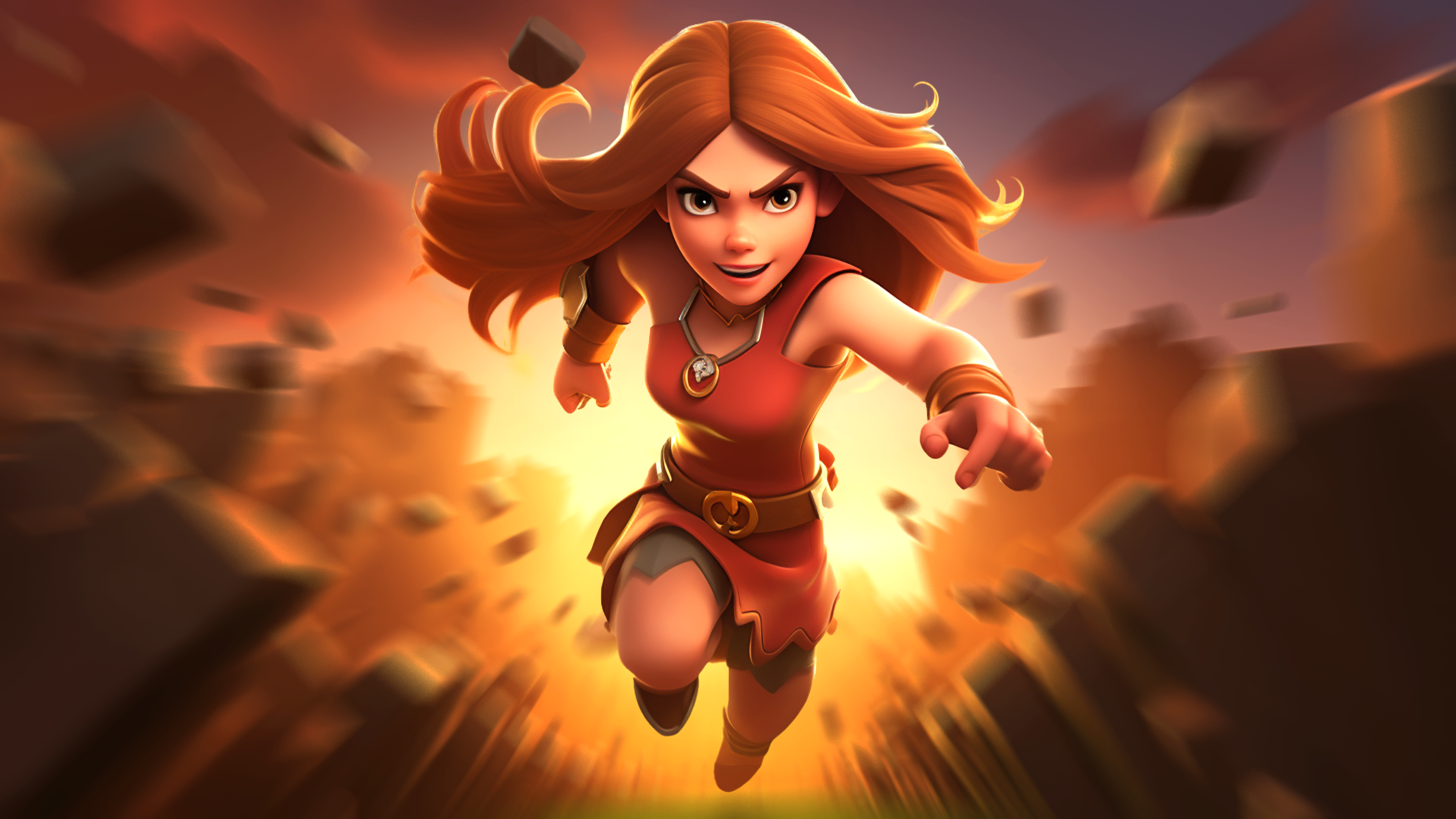 Barbarian King design art - Clash of Clans Wallpapers