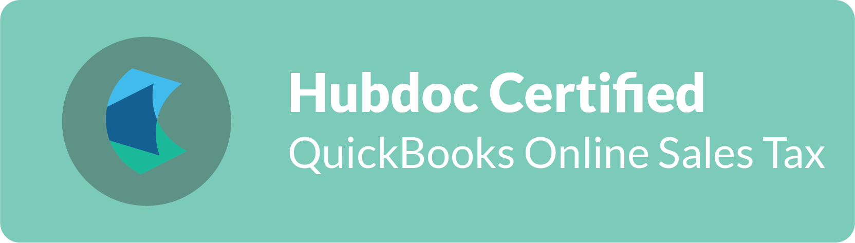 Hubdoc QuickBooks Online Sales Tax Certification