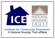 The Institute for Community Economics logo