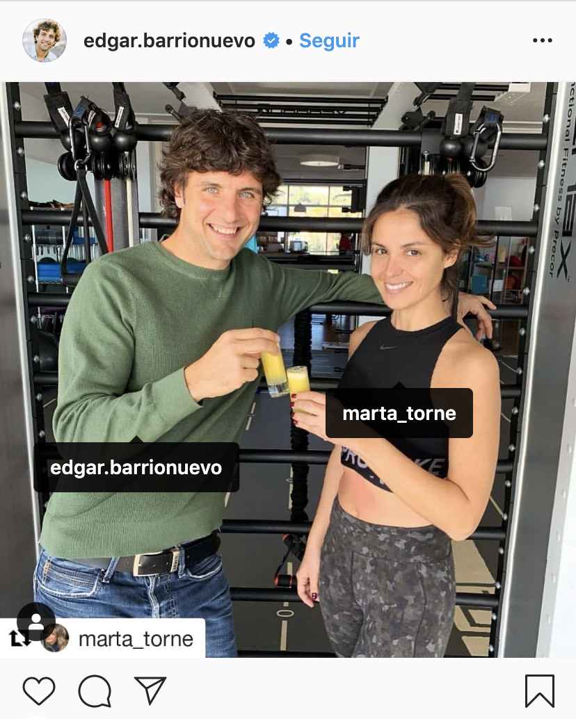 Marta Torne con Edgar Barrionuevo ayuno intermitente