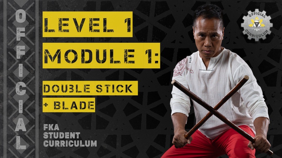 Product image for Official FKA Kali Combat Level 1: Module 1 Student Curriculum