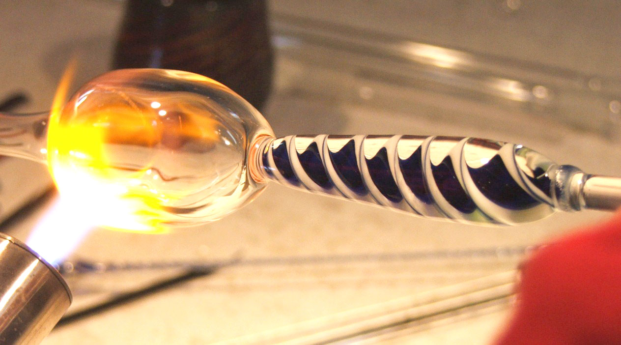 Paperweight Glass Blowing Class in Decatur Book Tours & Activities at