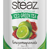 Organic Iced Lime Pomegranate Lightly Sweetened Green Tea from Steaz