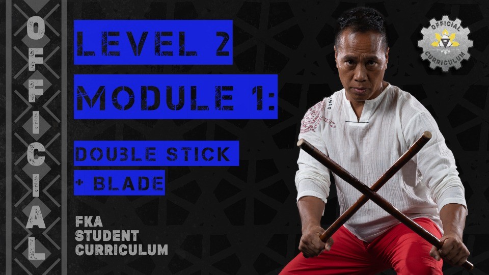 Product image for Official FKA Kali Combat Level 2: Module 1 Student Curriculum