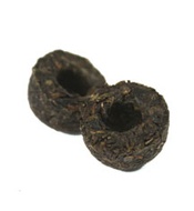 Mini Green Pu-Erh Tuocha from Silk Road