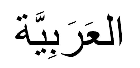 image of typeset Arabic text