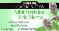 Mint Herb Tea from Bigelow