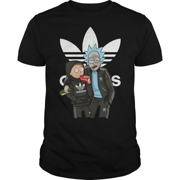 rick and morty shirt adidas