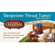 Sleepytime Throat Tamer Wellness Tea from Celestial Seasonings