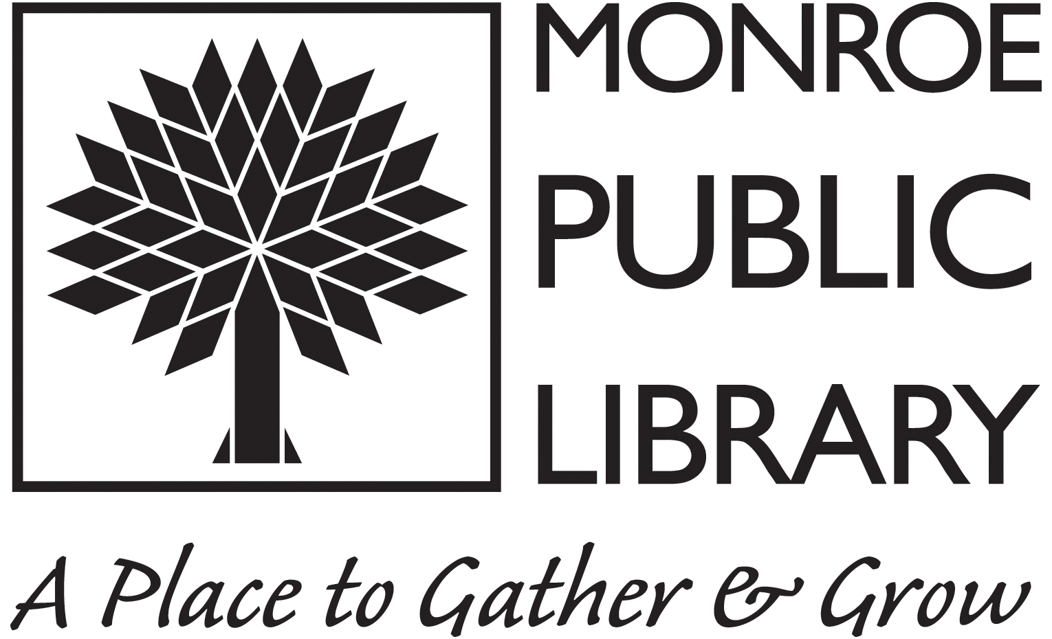 Monroe Public Library logo