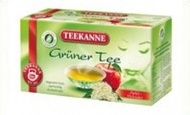 Gruner Tee Apfel - Holunder (green tea with apple & elderberries) from Teekanne