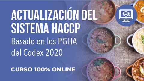 Product image for Actualización del Sistema HACCP - Principios Codex Alimentarius 2022