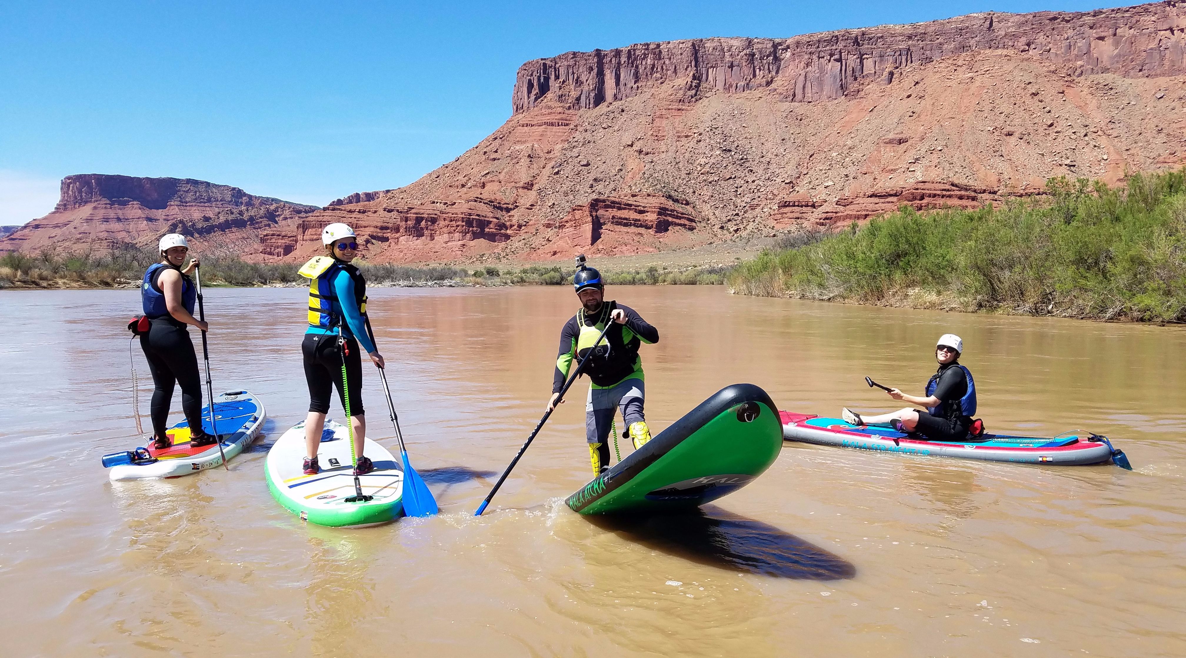 HalfDay Guided StandUp Paddle Trip in Moab in Southern Utah Book