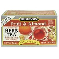 Fruit and Almond Herbal Tea from Bigelow