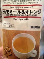 Chamomile and Orange (カモミール＆オレンジ) from Muji
