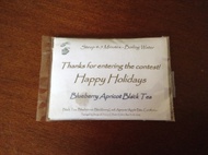 Blueberry Apricot Black Tea from Design a Tea