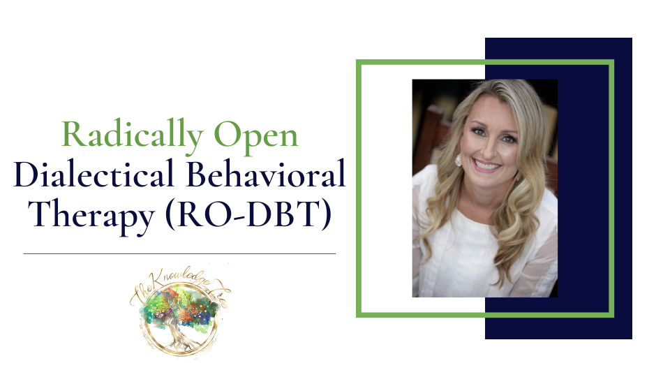 RO-DBT CEU Workshop for therapists, counselors, psychologists, social workers, marriage and family therapists