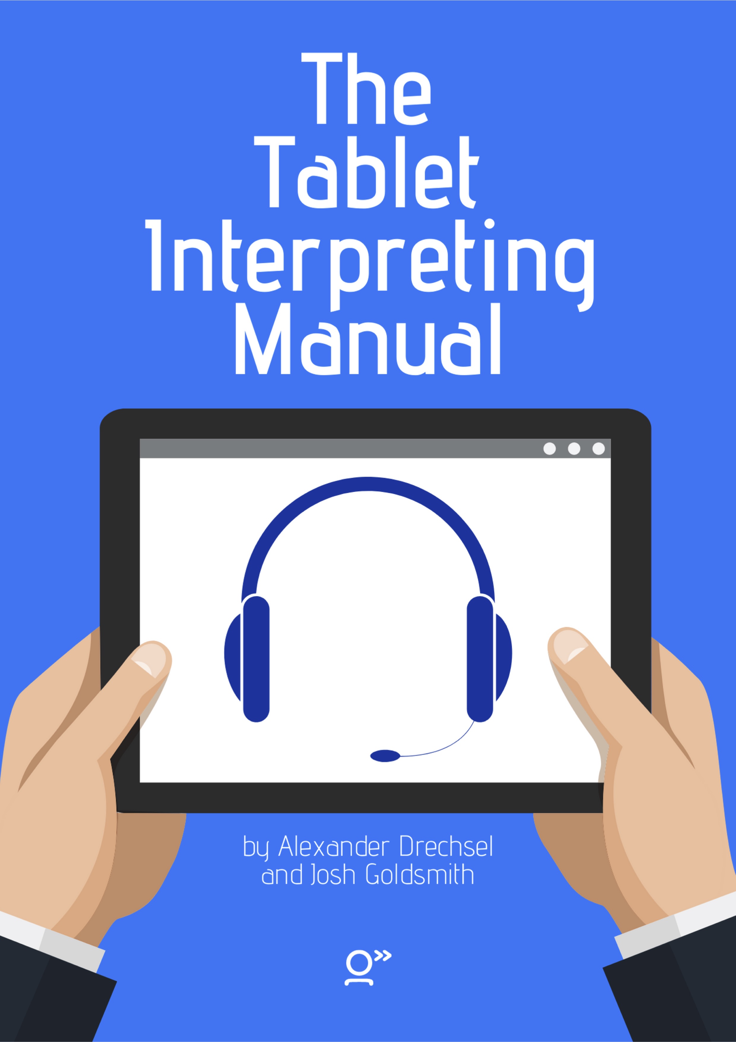 Cover page of the Tablet Interpreting Manual with link to checkout page