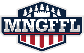 Minnesota Gay Flag Football League logo